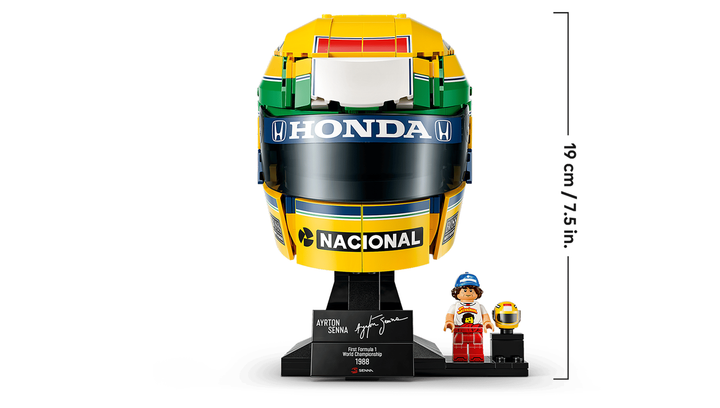 Конструктор Lego Шолом Айртона Сенни Editions Sports 43024 - зображення 6