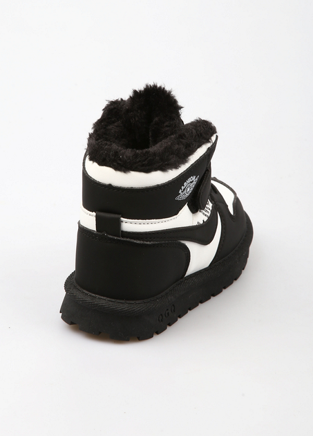 Черевики Fashion 22 Чорно-білий (DRO-G1633-2-Black-and-white) - зображення 4