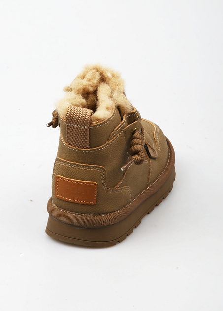 Черевики BBT kids 28 Коричневий (DRO-T-10973-A-Brown) - Фото 4 Черевики BBT kids 28 Коричневий (DRO-T-10973-A-Brown) - зображення 4