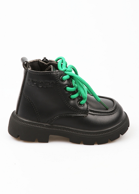 Черевики MTP 26 Чорний (DRO-1521-Black) - Фото 2 Черевики MTP 26 Чорний (DRO-1521-Black) - зображення 2