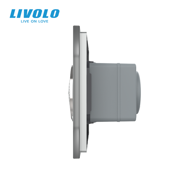 Встраиваемая Bluetooth-колонка LIVOLO с TWS (стерео), серое матовое стекло - Фото 3 Встраиваемая Bluetooth-колонка LIVOLO с TWS (стерео), серое матовое стекло - изображение 3