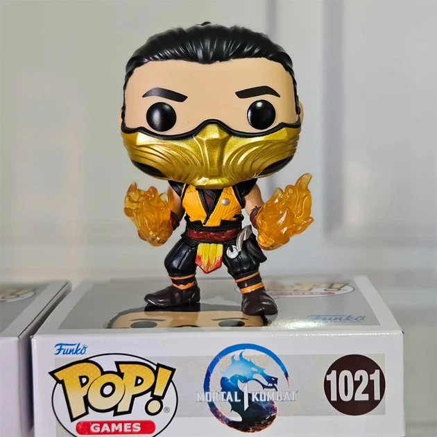 Ігрова фігурка Funko Pop! вініл 11,4 см Смертельна битва Скорпіон - зображення 3