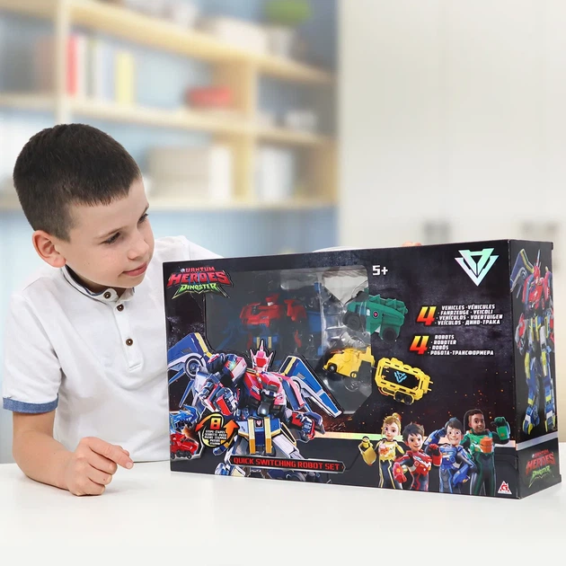 Игровой набор Dinoster пластик 18х11х19 см зеленый - изображение 8