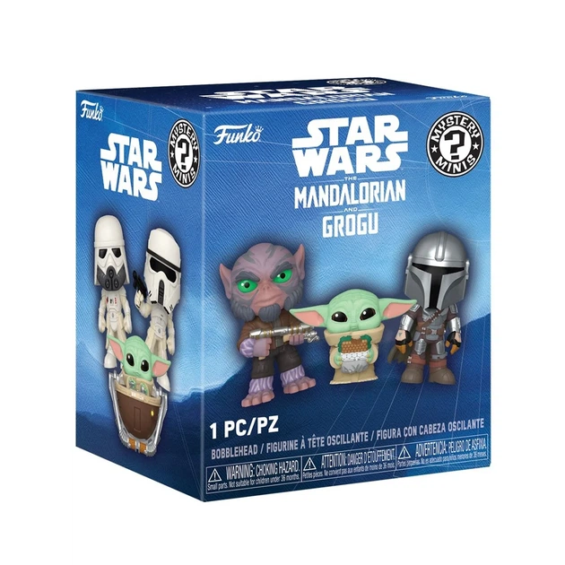 Ігрова фігурка Mystery Minis Мандалорець і Ґроґу 7 см вінілова для хлопчиків - Фото 1 Ігрова фігурка Mystery Minis Мандалорець і Ґроґу 7 см вінілова для хлопчиків - зображення 1