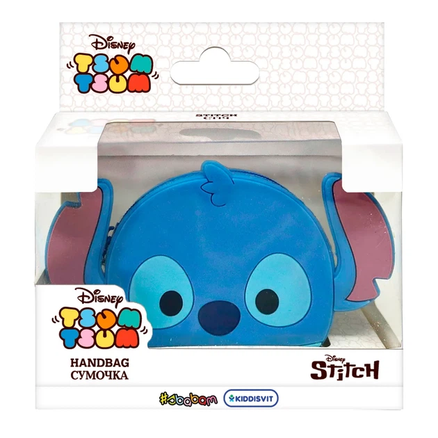 Колекційна сумочка Tsum Tsum #sbabam комбіновані матеріали 12х2,5х8 см Стіч - Фото 1 Колекційна сумочка Tsum Tsum #sbabam комбіновані матеріали 12х2,5х8 см Стіч - зображення 1