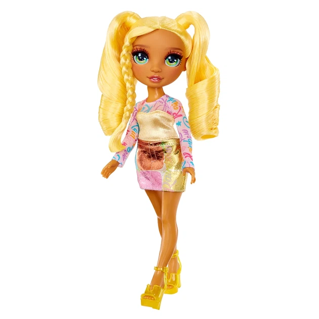 Кукла Rainbow High My Fashion Style комбинированные материалы 27 см желтая - изображение 2