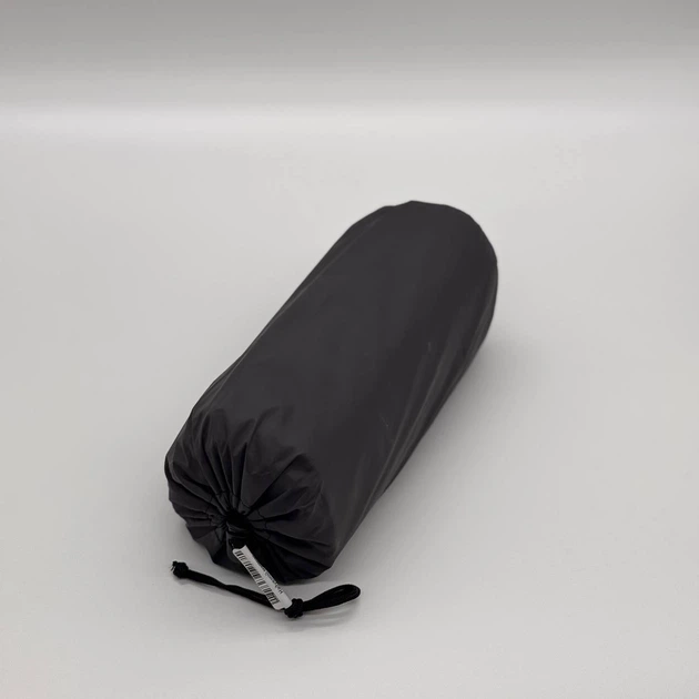 Надувний туристичний матрац (188х58х6 см) Outdoor Sleeping, Темно-сірий / Кемпінговий надувний каремат з подушкою - зображення 9