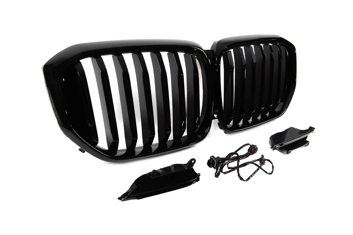 Ноздри 1 Bar LED (2019-2022, черный глянец) для BMW X5 G05 2019–2026 гг - Фото 8 Ноздри 1 Bar LED (2019-2022, черный глянец) для BMW X5 G05 2019–2026 гг - изображение 8