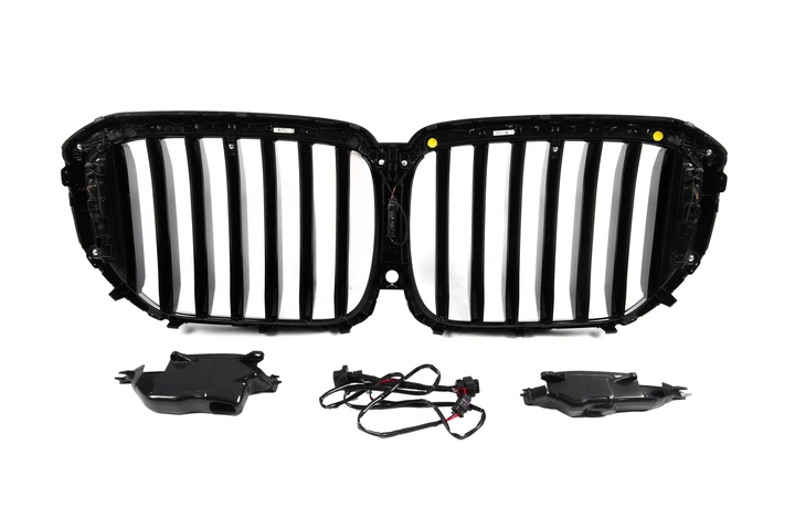 Ноздри 1 Bar LED (2019-2022, черный глянец) для BMW X5 G05 2019–2026 гг - Фото 9 Ноздри 1 Bar LED (2019-2022, черный глянец) для BMW X5 G05 2019–2026 гг - изображение 9