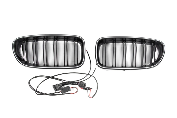 Ноздри M-Look LED (чёрный глянец) для BMW 5 серия F10/F11 2010–2016 гг - Фото 8 Ноздри M-Look LED (чёрный глянец) для BMW 5 серия F10/F11 2010–2016 гг - изображение 8