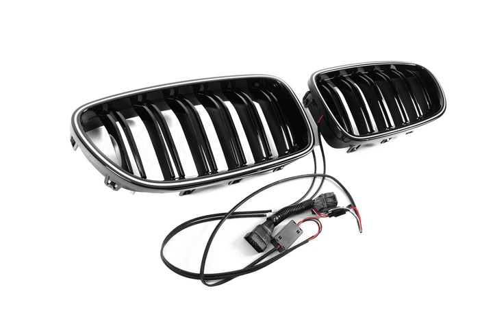 Ноздри M-Look LED (чёрный глянец) для BMW 5 серия F10/F11 2010–2016 гг - Фото 10 Ноздри M-Look LED (чёрный глянец) для BMW 5 серия F10/F11 2010–2016 гг - изображение 10