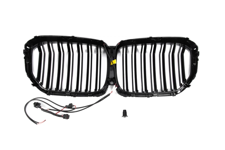 Ноздри BMW M-Look LED (2019-2022, черный глянец) для BMW X5 G05 2019–2026 гг - Фото 9 Ноздри BMW M-Look LED (2019-2022, черный глянец) для BMW X5 G05 2019–2026 гг - изображение 9