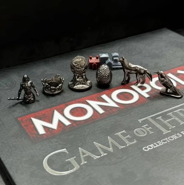 Настільна гра Монополія Гра престолів Monopoly Game of Thrones англомовна - Фото 5 Настільна гра Монополія Гра престолів Monopoly Game of Thrones англомовна - изображение 5