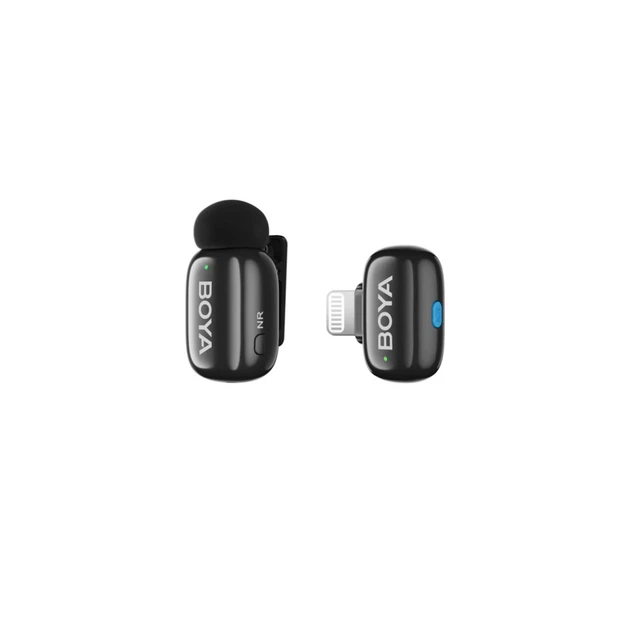 Микрофоны BOYA Mini 2-01 беспроводные 2.4GHz USB-C Black (6977490711812) - Фото 6 Микрофоны BOYA Mini 2-01 беспроводные 2.4GHz USB-C Black (6977490711812) - изображение 6