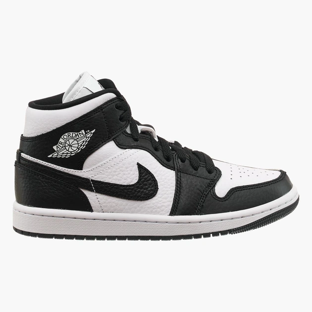Кроссовки женские Jordan 1 Mid Se 39 Черно-белый DR0501-101 - изображение 2