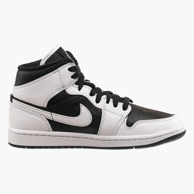 Кроссовки женские Jordan 1 Mid Se 39 Черно-белый DR0501-101 - изображение 3