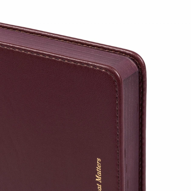 Ежедневник Leo Planner "Royal" 2027 A5 184 листов комбинированный бордовый с обрезом в тон обложки (252770) - изображение 2
