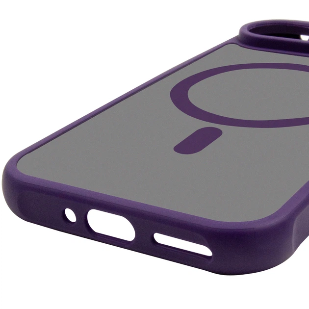 Чехол TPU Bloom with MagSafe для Google Pixel 9 / 9 Pro / 10 / 10 Pro Purple - изображение 5