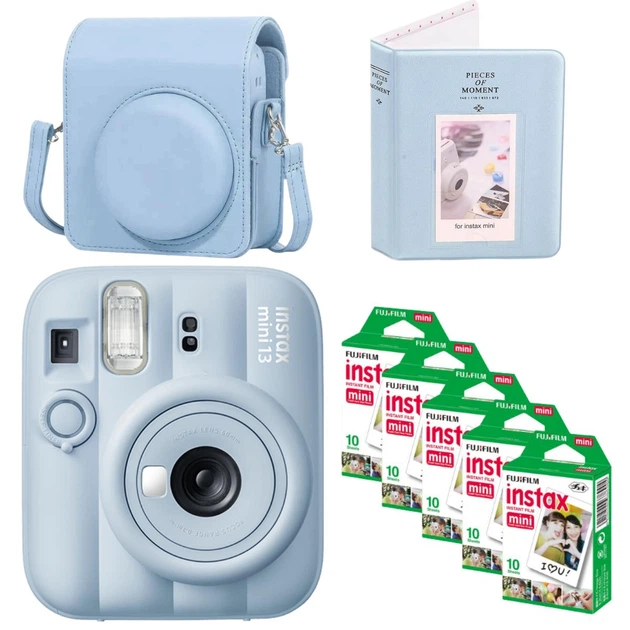 Набір камера Fujifilm Instax Mini 13 Frost Blue, Фотопапір 50шт, Чохол, Фотоальбом 64 фото Блакитний (Подарункове пакування) - Фото 1 Набір камера Fujifilm Instax Mini 13 Frost Blue, Фотопапір 50шт, Чохол, Фотоальбом 64 фото Блакитний (Подарункове пакування) - изображение 1