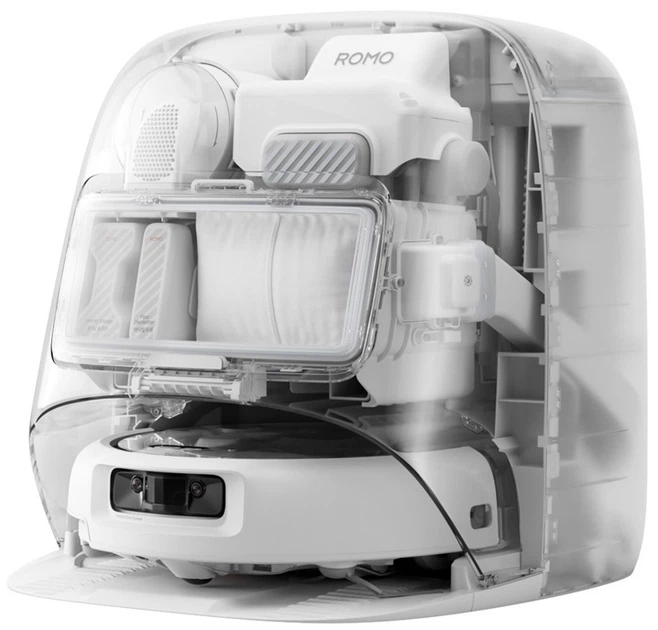 Robot sprzątający DJI Romo P2 Clean More Combo (CRR2P) - Zdjęcie 3 Robot sprzątający DJI Romo P2 Clean More Combo (CRR2P) - obraz 3