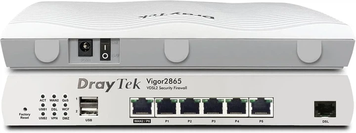 Маршрутизатор DrayTek Vigor 2865-B Белый (102196595) - Уценка - изображение 2