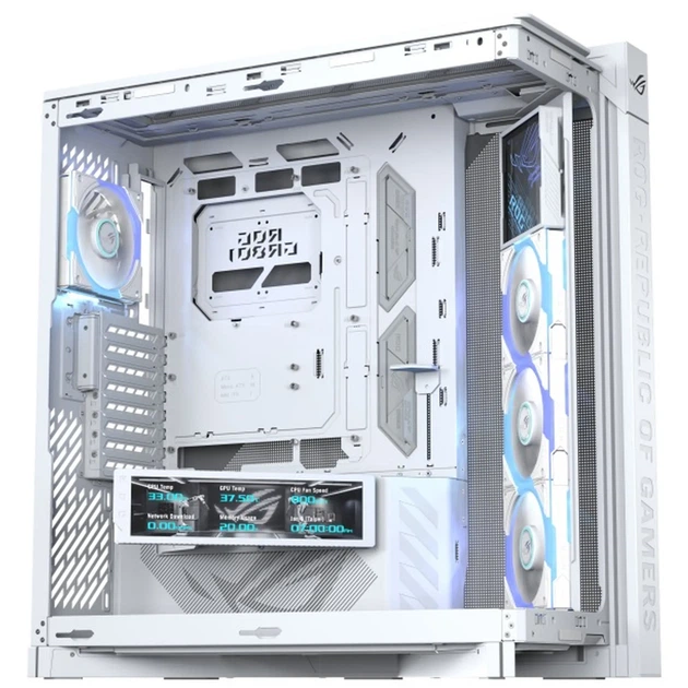 Корпус ASUS ROG Cronox GR801 ARGB White (90DC00T3-B09030) - Фото 5 Корпус ASUS ROG Cronox GR801 ARGB White (90DC00T3-B09030) - изображение 5