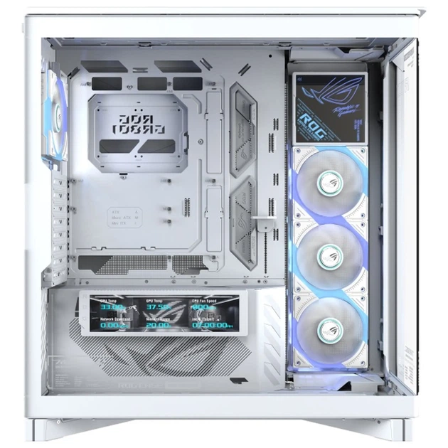 Корпус ASUS ROG Cronox GR801 ARGB White (90DC00T3-B09030) - Фото 6 Корпус ASUS ROG Cronox GR801 ARGB White (90DC00T3-B09030) - изображение 6
