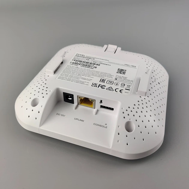 Беспроводная точка доступа Zyxel NWA50AX PRO / AX3000 Wi-Fi 6 / Порт 2.5G Ethernet PoE+ / NebulaFlex / Белый (102275270) - Уценка - изображение 8