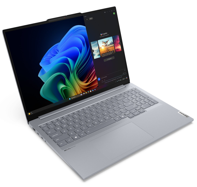 Ноутбук 16" Lenovo ThinkBook 16 G7 QOY Snapdragon X Plus (X1P-42-100) RAM 32GB SSD 1TB 20 час батарея Windows 11 Алюминиевый корпус (UKR) (102306238) - изображение 5