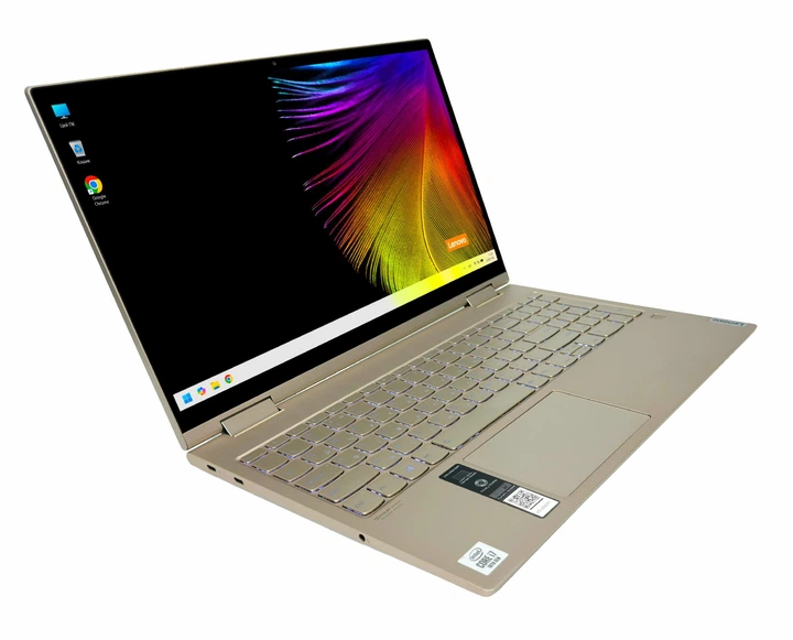 Ноутбук Lenovo Yoga C740-15IML: Core i7-10510U / RAM 12 ГБ / SSD 512 ГБ / Intel UHD Graphics / 15.6" Multi-touch / Б/У - изображение 12