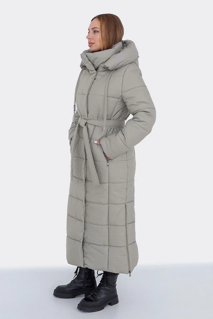Пальто Miorichi Агата 50 Серый (01191g-grey50) - зображення 4