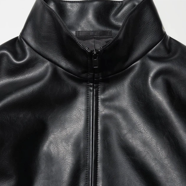 Куртка из искусственной кожи женская Uniqlo 490148469 M Черная (1159851802) - изображение 18