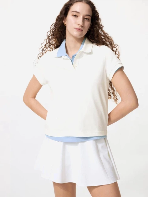 Поло женское Uniqlo 775035039 2XL Молочное (1162017190) - Фото 1 Поло женское Uniqlo 775035039 2XL Молочное (1162017190) - изображение 1