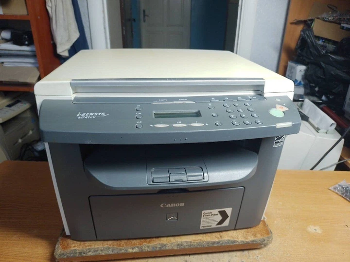 МФУ Б-класс Canon i-SENSYS MF4120 / Лазерная монохромная печать / 1200x600 dpi / A4 / 20 стр/мин / USB 2.0 б/у - Фото 3 МФУ Б-класс Canon i-SENSYS MF4120 / Лазерная монохромная печать / 1200x600 dpi / A4 / 20 стр/мин / USB 2.0 б/у - изображение 3
