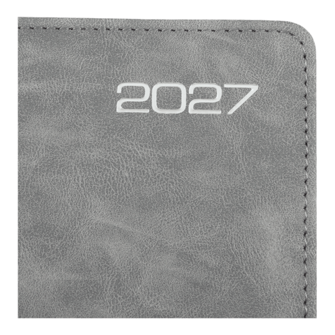 Щоденник датований 2027 BUROMAX А5 ONYX 211003-09 сірий /BM.211003-09/ - изображение 4