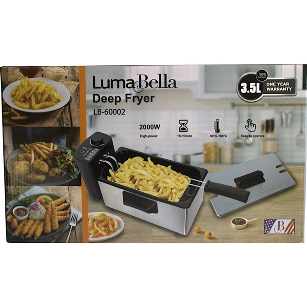 Фритюрница электрическая на 3,5л, 2000Вт, LB-60002 - изображение 9