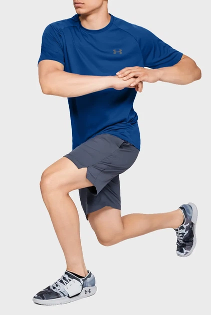 Чоловіча синя футболка UA Tech 2.0 SS Tee Under Armour S 1326413-400 - Фото 3 Чоловіча синя футболка UA Tech 2.0 SS Tee Under Armour S 1326413-400 - изображение 3