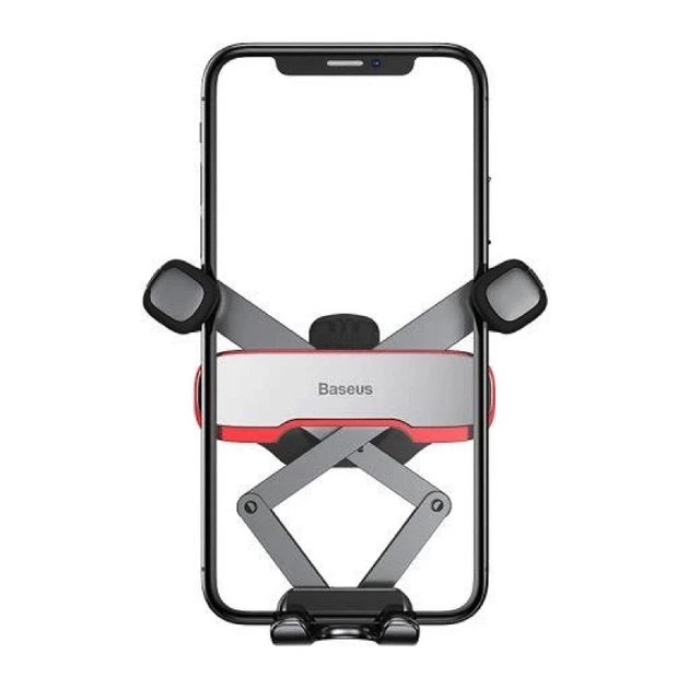 Автотримач для телефона Baseus Mr Hui Gravity Car Mount Black - Фото 3 Автотримач для телефона Baseus Mr Hui Gravity Car Mount Black - зображення 3
