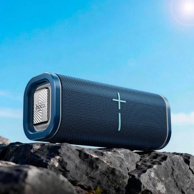 Портативна колонка HOCO HC51 Soul sports BT speaker, 10W*2, IPX4, Blue - Фото 5 Портативна колонка HOCO HC51 Soul sports BT speaker, 10W*2, IPX4, Blue - зображення 5