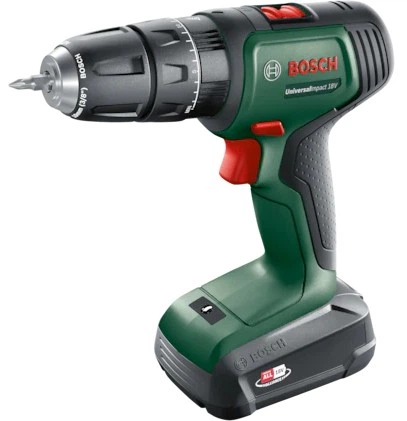 Акумуляторний дриль-шуруповерт Bosch Universal Impact 18 ударний 06039D4101 (4053423225150) - Фото 1 Акумуляторний дриль-шуруповерт Bosch Universal Impact 18 ударний 06039D4101 (4053423225150) - зображення 1