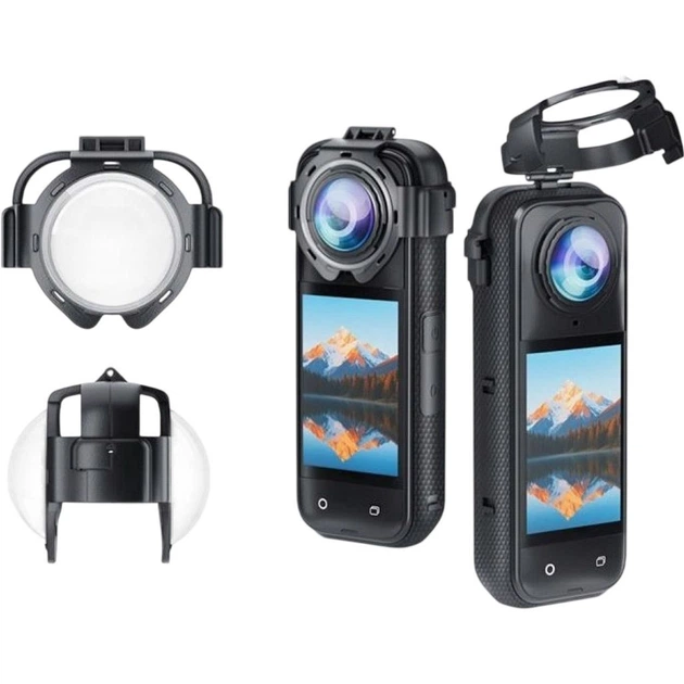 Быстросъемная защита на линзу AC Prof X5-5 для Insta360 X5 [171183] - изображение 2