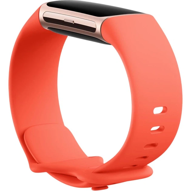 Фітнес-браслет Fitbit Charge 6 Coral/Champagne Gold Aluminum [176296] - зображення 3