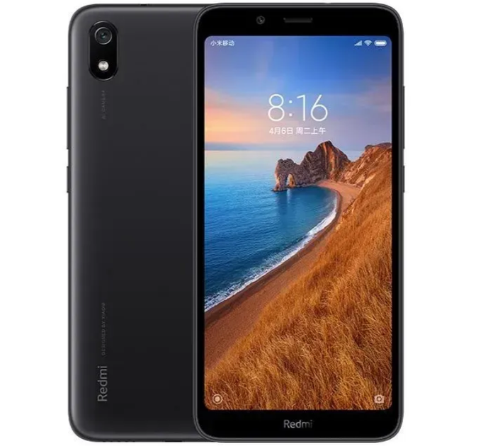 Смартфон Xiaomi Redmi 7A 2/32GB Black 2SIM LTE 5.45" IPS 1440x720 13 Мп Full HD 4000mAh - Фото 1 Смартфон Xiaomi Redmi 7A 2/32GB Black 2SIM LTE 5.45" IPS 1440x720 13 Мп Full HD 4000mAh - изображение 1