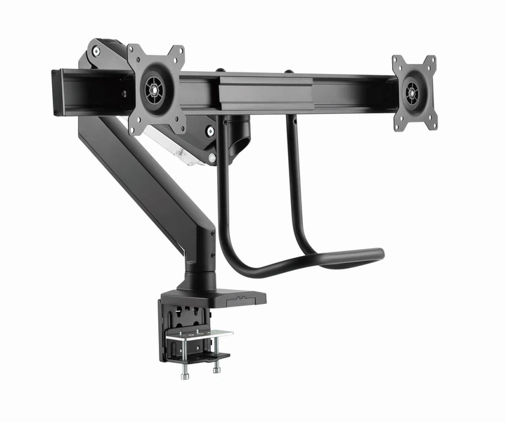 Крепление для телевизора Gembird для 2 мониторов 17–35″ VESA 100x100 (MA-DA2-04) - изображение 4