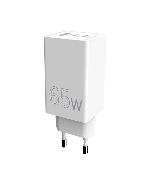 Зарядное устройство Sigma GaN 65 Вт Power Delivery Quick Charge 2xUSB-C + USB-A (PS65-01) - Фото 8 Зарядное устройство Sigma GaN 65 Вт Power Delivery Quick Charge 2xUSB-C + USB-A (PS65-01) - изображение 8