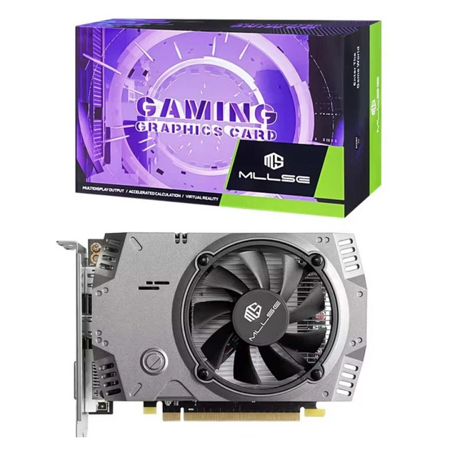 Дискретная видеокарта MLLSE Radeon RX 550, 4 GB GDDR5, 128-bit / DVI, DisplayPort, HDMI - изображение 2
