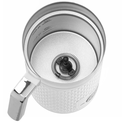 Спінювач молока Adler AD 4494 White — білий стаціонарний спінювач із двома текстурами піни - зображення 6