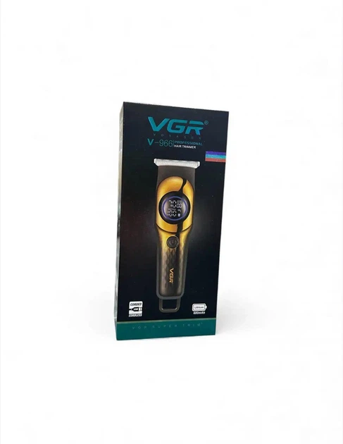 Аккумуляторный триммер для волос VGR V-966 с LED индикатором 10908 - изображение 6