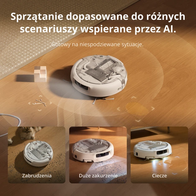 Robot sprzątający DJI Romo A2 (CRR2P) - Zdjęcie 5 Robot sprzątający DJI Romo A2 (CRR2P) - obraz 5