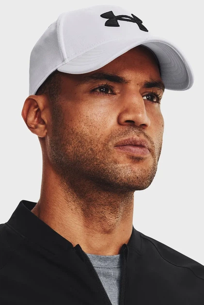Чоловіча біла кепка Men's UA Blitzing Under Armour M/L 1376700-100 - изображение 2